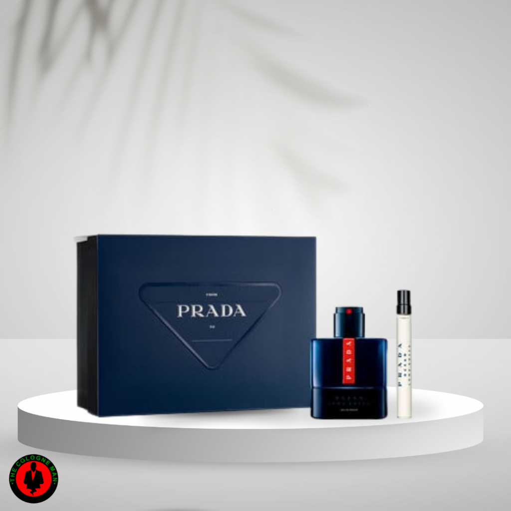 Prada Luna Rossa Ocean 2 Pc Set For Men Edp Sp 3.4, Sp 0.34 Oz