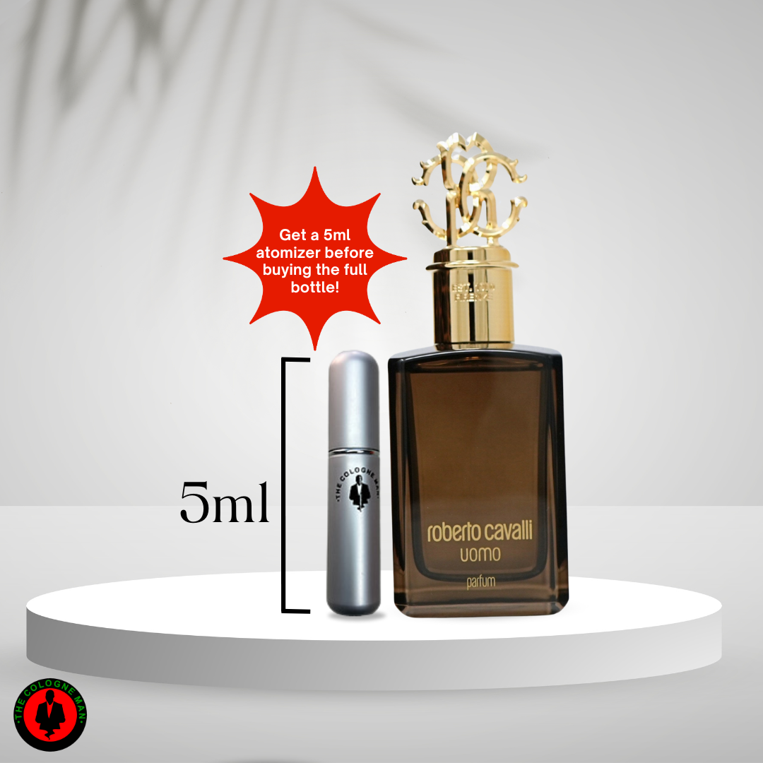 Roberto Cavalli Uomo PARFUM For Men - Atomizer 5ML