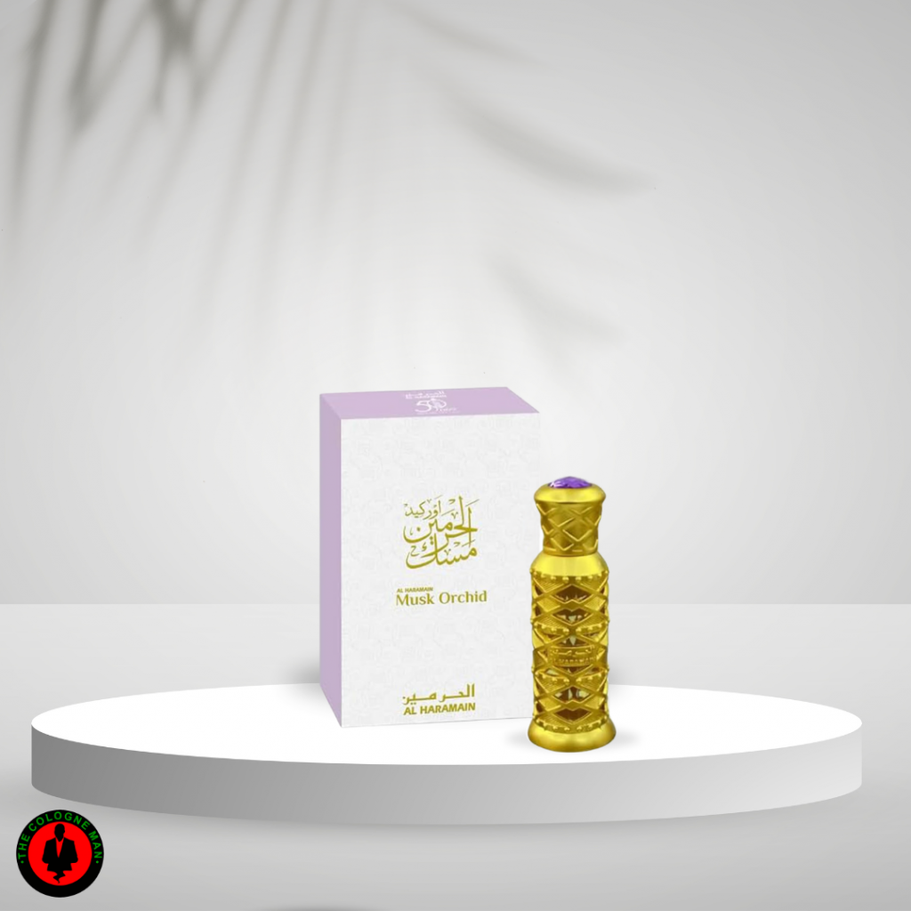 Al Haramain Musk Orchid Concentrated Perfume Oil 12ml For Unisex