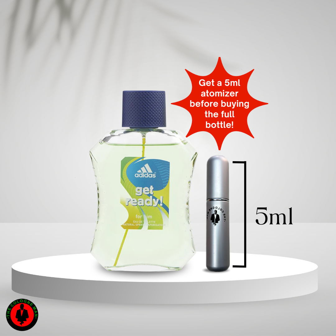 Adidas Get Ready For Men Edt Sp 3.4