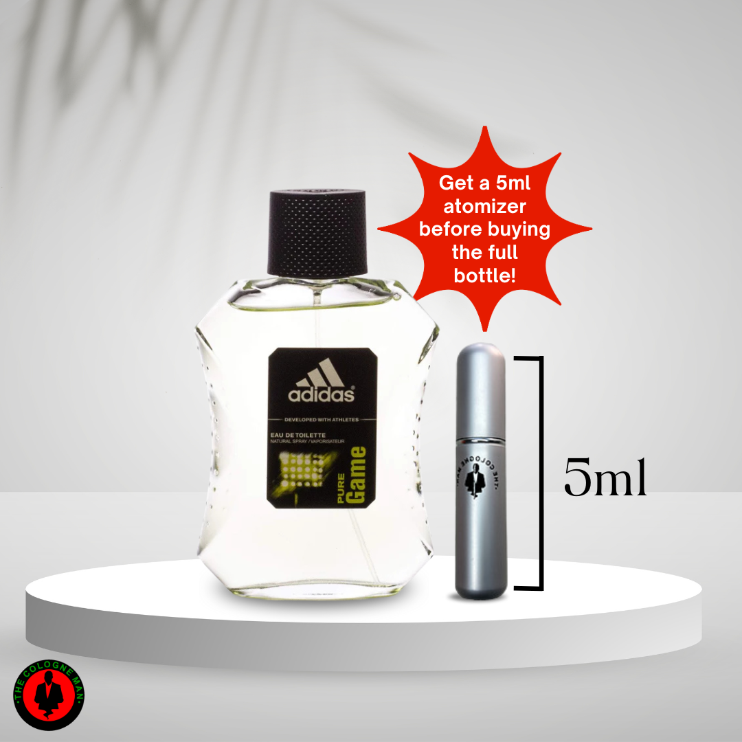 Adidas Pure Game For Men Edt Sp 1.7oz, 3.4oz