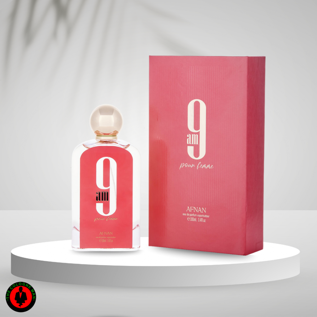 Afnan 9 Am Pour Femme for women Eau De Parfum Spray 3.4 oz .