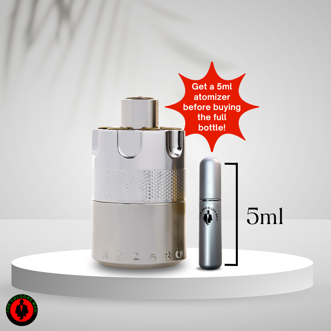 Azzaro Wanted For Men Eau De Parfum Spray 3.4 Oz New Authentic