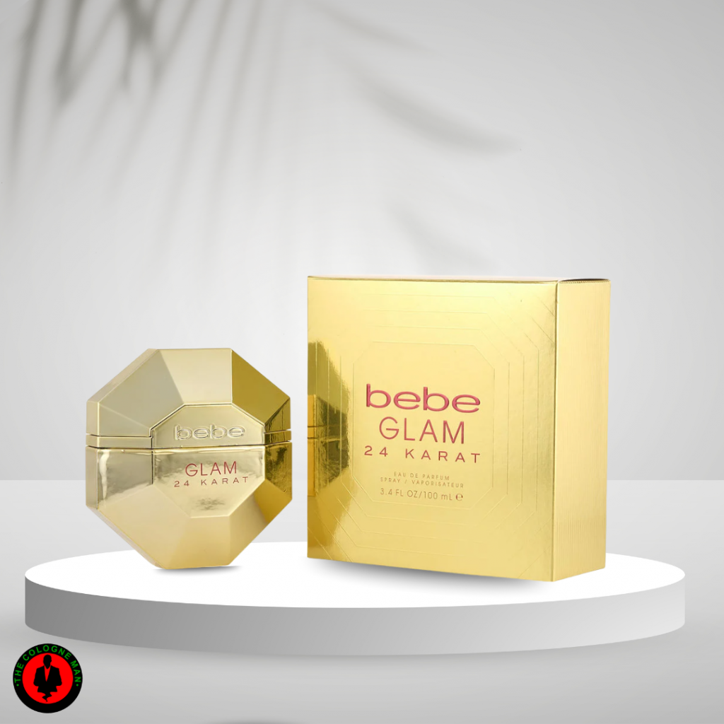 Bebe Glam 24 Karat For Women Eau De Parfum Spray 3.4 Oz By Bebe New Authentic.