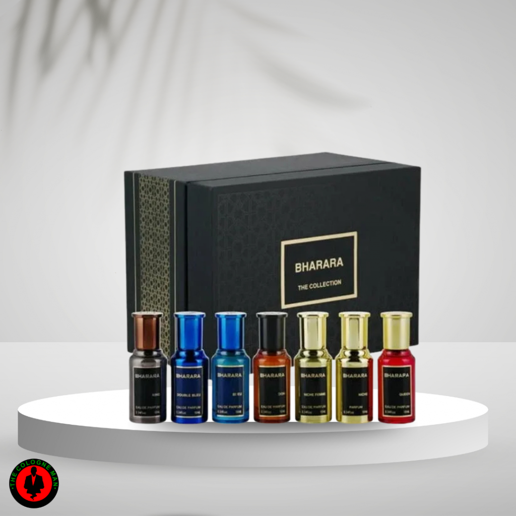 Bharara Collection Mini Edp Spray Set For Women 7 Pc Set 0.34 Oz Each Authentic.