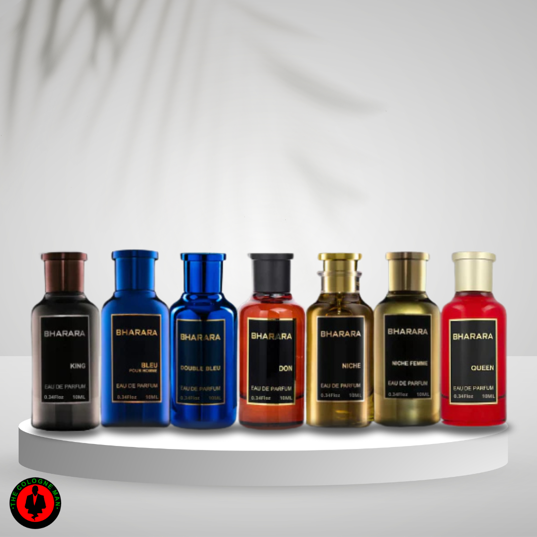 Bharara Collection Mini Edp Spray Set For Women 7 Pc Set 0.34 Oz Each Authentic (2)