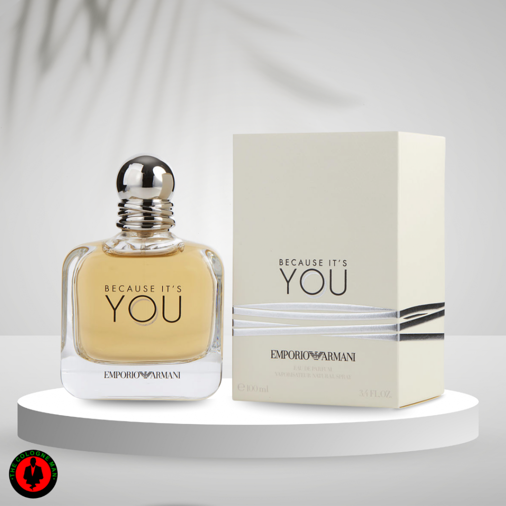 Emporio Armani Because It's You For Women Eau De Parfum Spray 3.3 Oz .