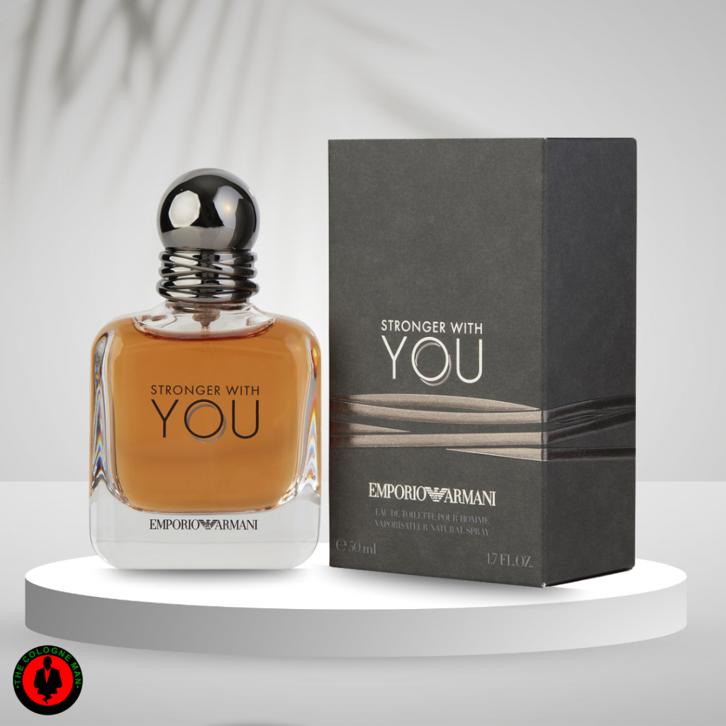 Emporio Armani Stronger With You For Men Eau De Toilette Spray 1.7 Oz New.