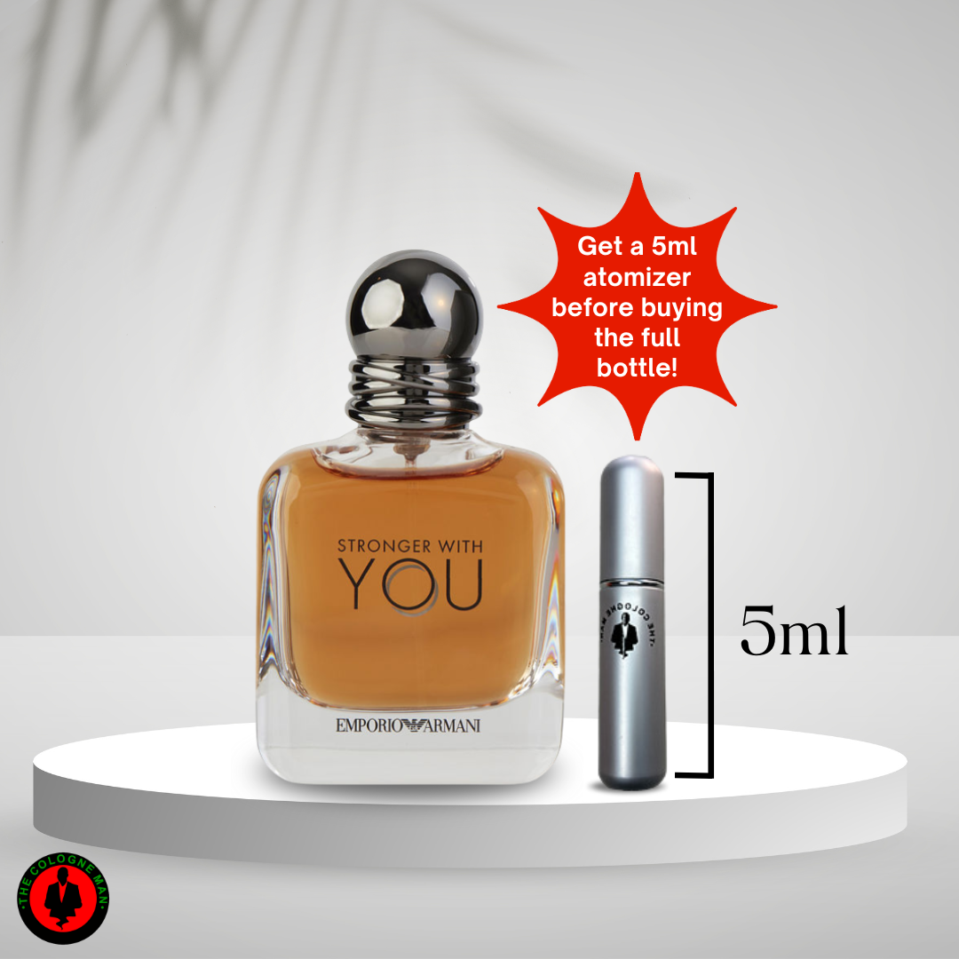 Emporio Armani Stronger With You For Men Eau De Toilette Spray 1.7 Oz New (2)