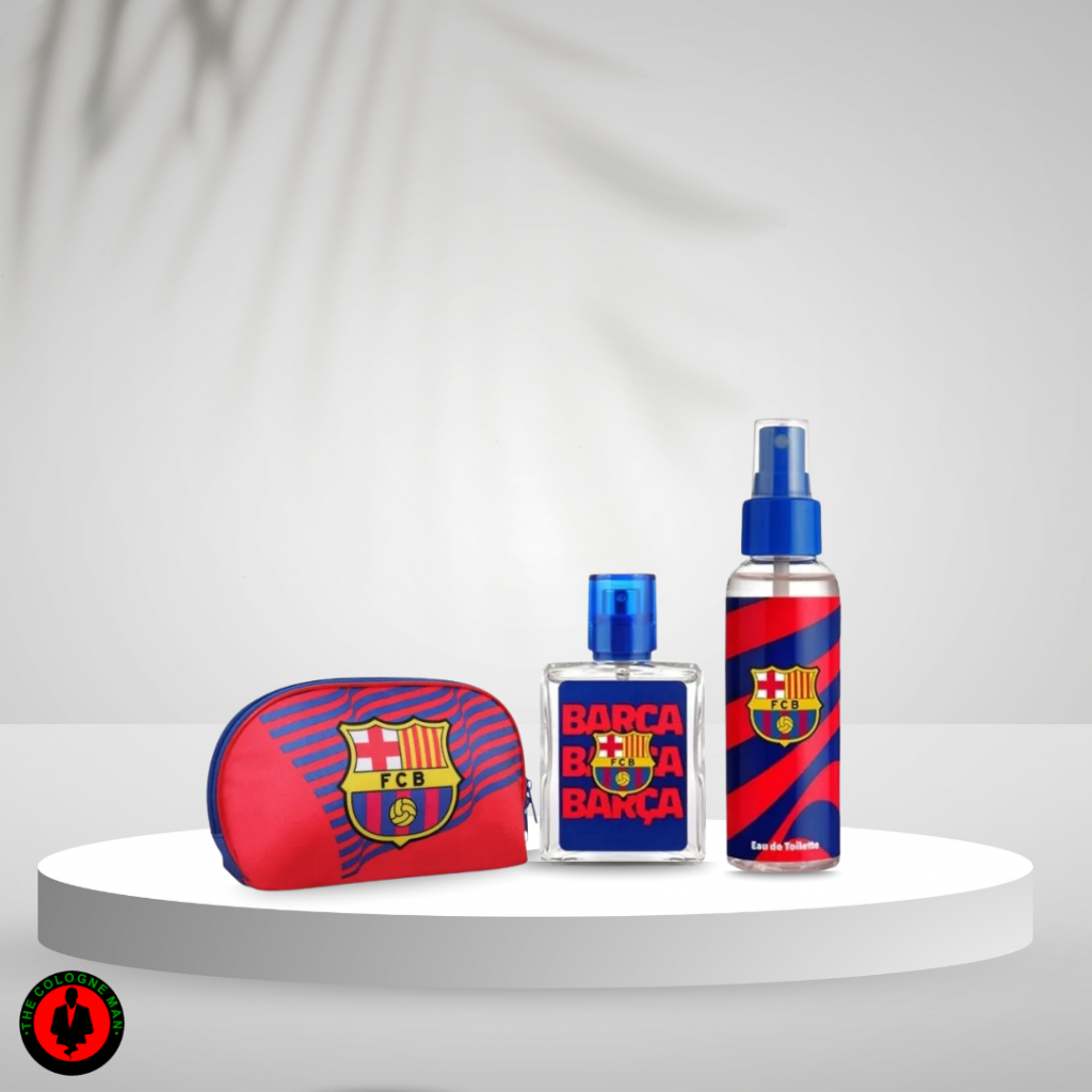 FC Barcelona Kids 3Pc Set EDT , Spray 3.4oz, Bag