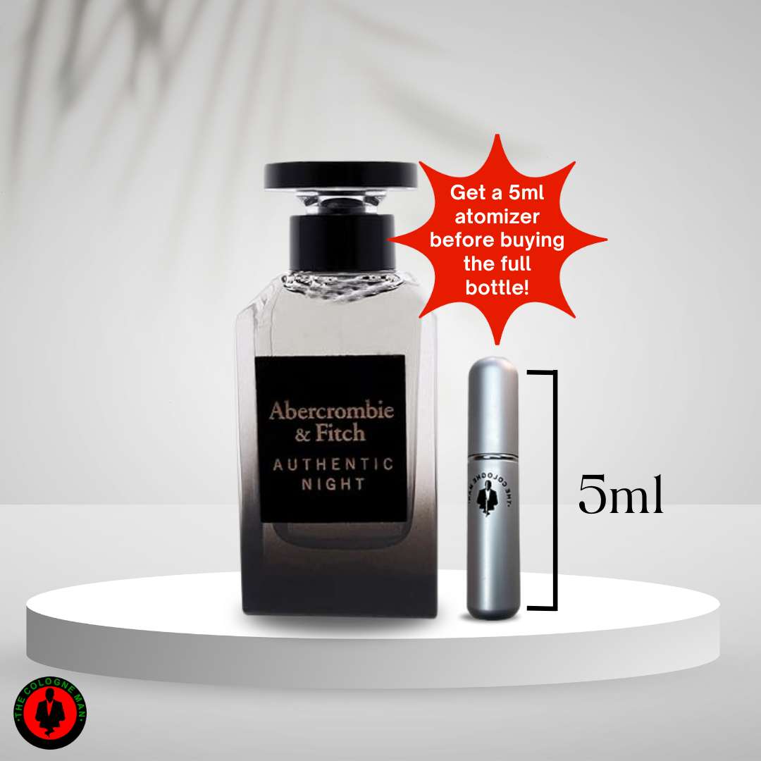 Abercrombie & Fitch Night Edt Cologne for Men 3.4 oz