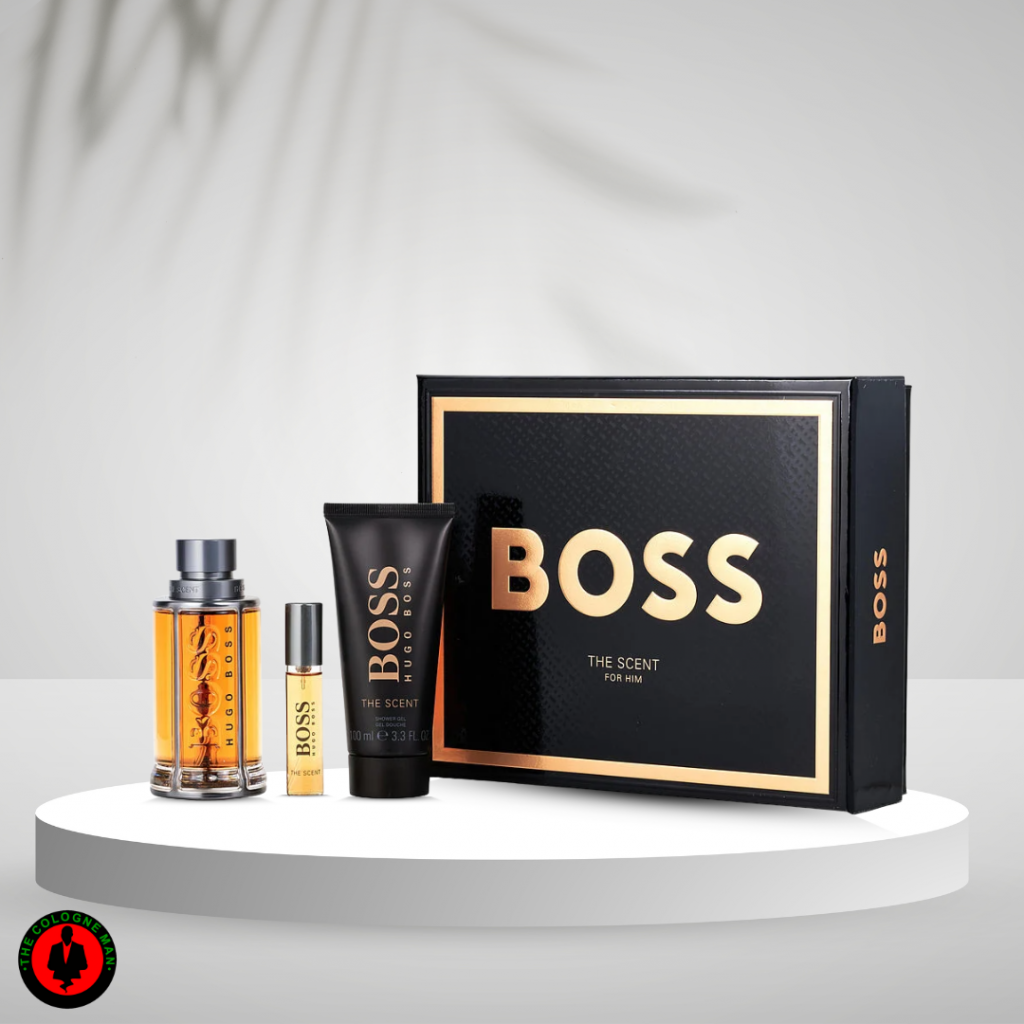 Boss The Scent For Men Edt Spray 3.3 Oz & Sg 3.3 Oz & Sp 0.33 Oz Mini Authentic.
