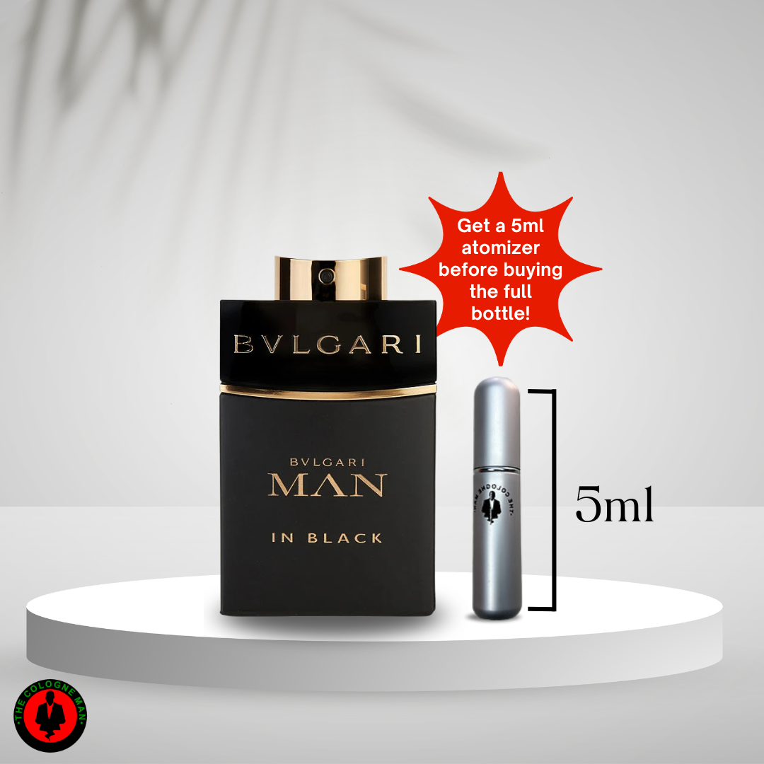 Bvlgari Man In Black For Men Edp Sp 2.0 Oz Authentic New Box Sealed