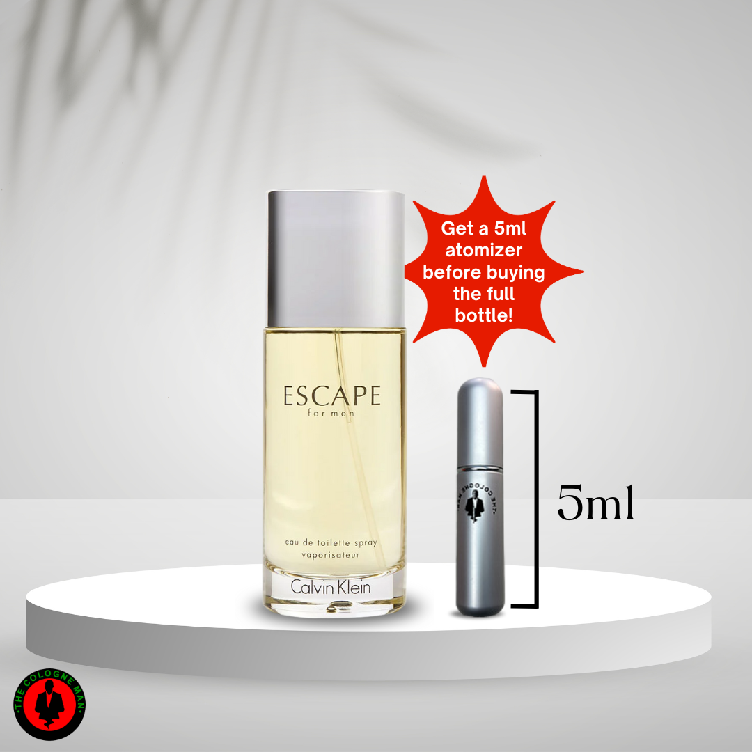 Calvin Klein Escape For Men Edt Sp 3.4 Oz Authentic New Box Sealed