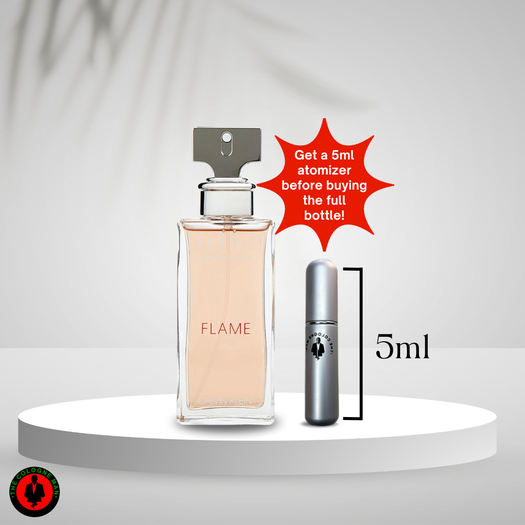 Calvin Klein Eternity Flame For Women Edp Sp 3.4 Oz Authentic New Box Sealed