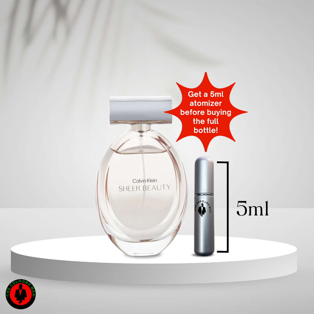 Calvin Klein Sheer Beauty Edt Spray For Women 3.4 Oz Authentic Sealed