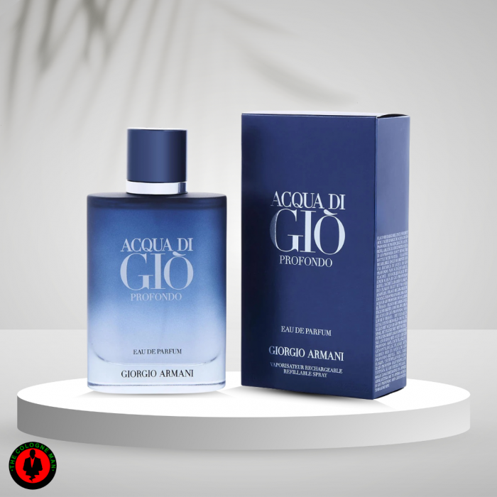 Giorgio Armani Acqua Di Gio Profondo For Men Edp Sp 3.3 Oz Refillable Authentic Sealed (1)