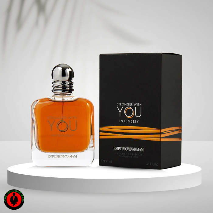Giorgio Armani Stronger With You Intensely For Men 3.3 Oz Edp Authentic Sealed (1)