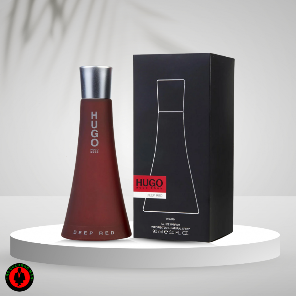 Hugo Deep Red For Women Eau De Parfum Spray 3 Oz 90 Ml Authentic New Box Sealed.