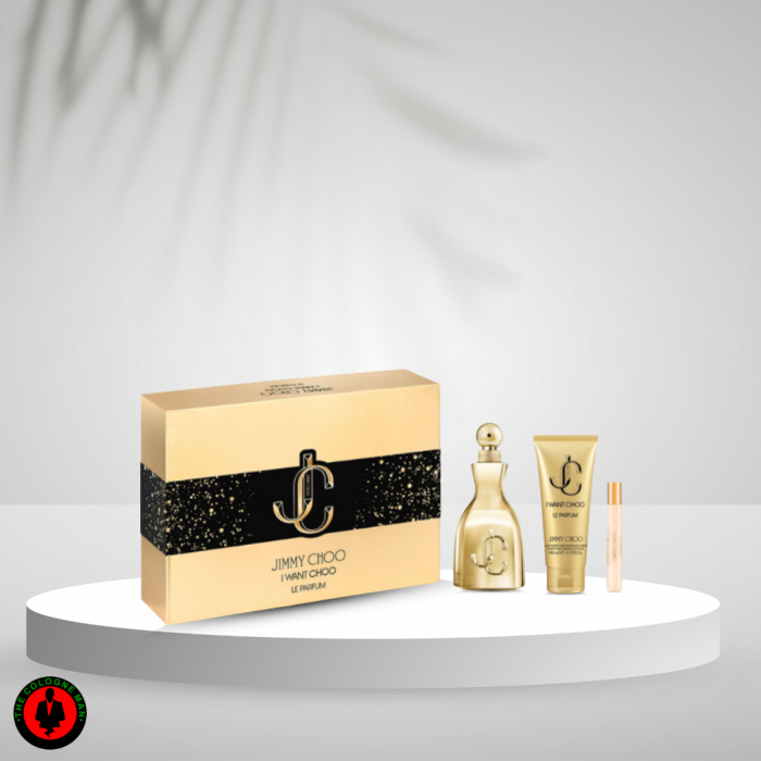 Jimmy Choo I Want Choo Le Parfum 3pc For Women Set Authentic Sealed