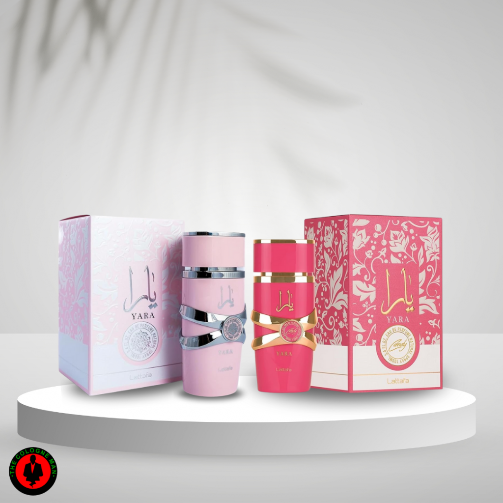 Lattafa Yara 2Pc Set For Women Yara 3.4, Candy 3.4 OZ (2)