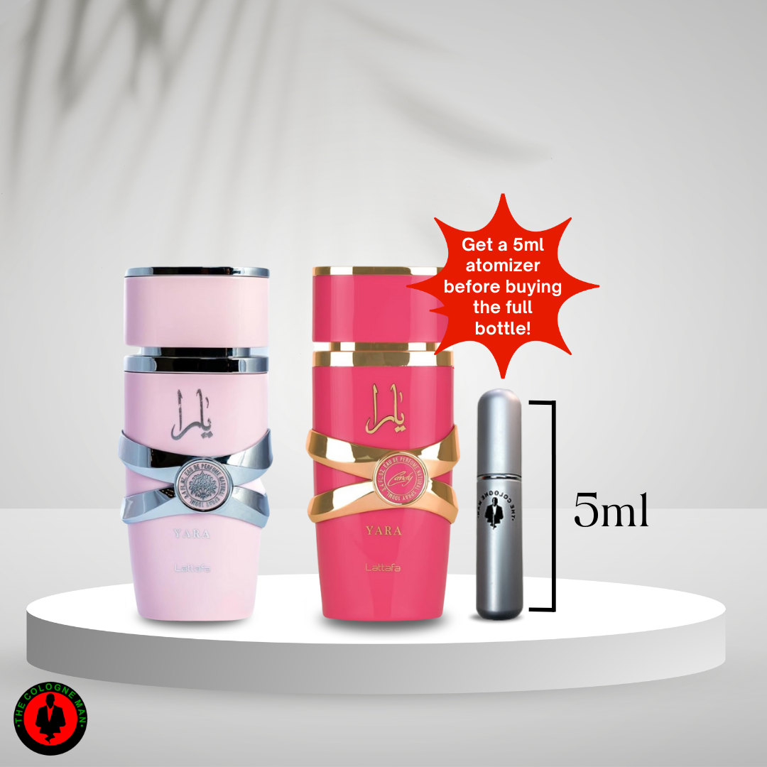 Lattafa Yara 2Pc Set For Women Yara 3.4, Candy 3.4 OZ