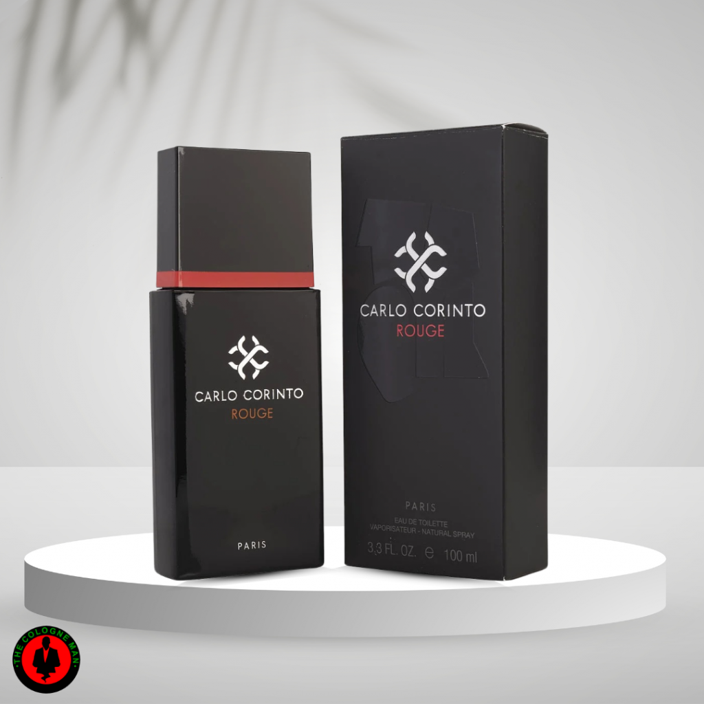 Carlo Corinto Rouge For Men Edt Sp 3.3 Oz Authentic Sealed