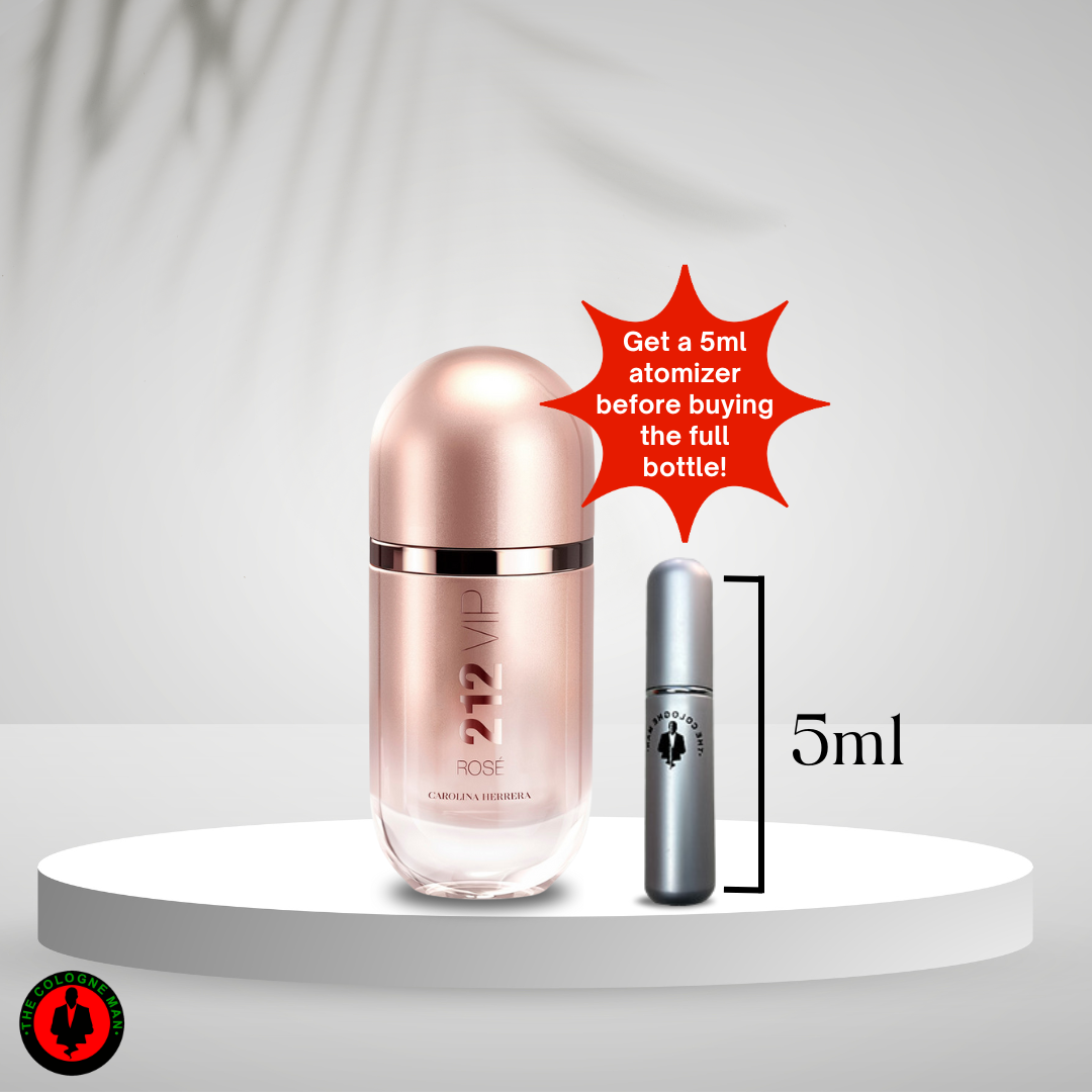 Carolina Herrera 212 Vip Rose 3pc Gift Set For Women Edp Authentic Sealed