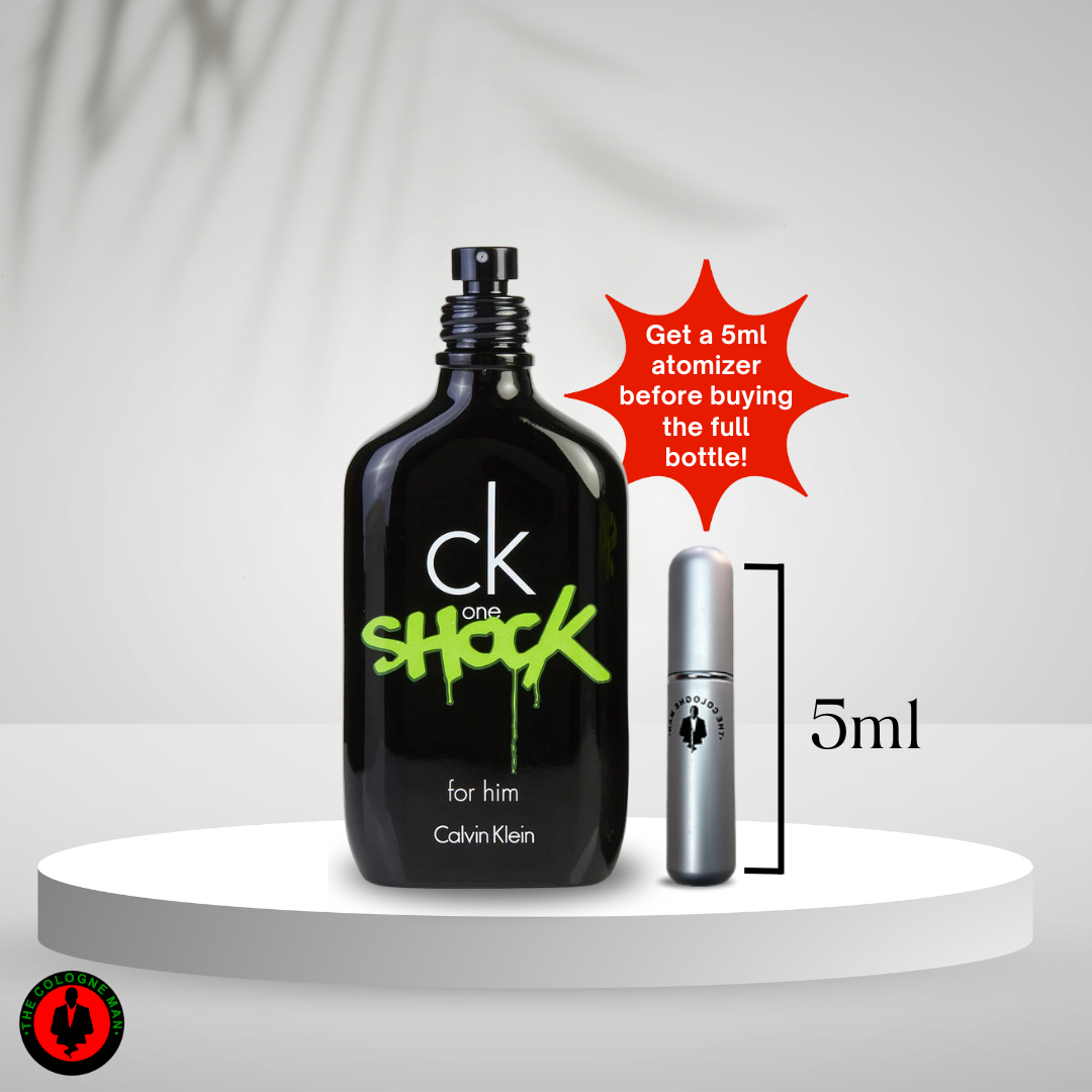 Calvin Klein 1 Shock For Men Edt Sp 3.4 Oz Authentic New Box Sealed.