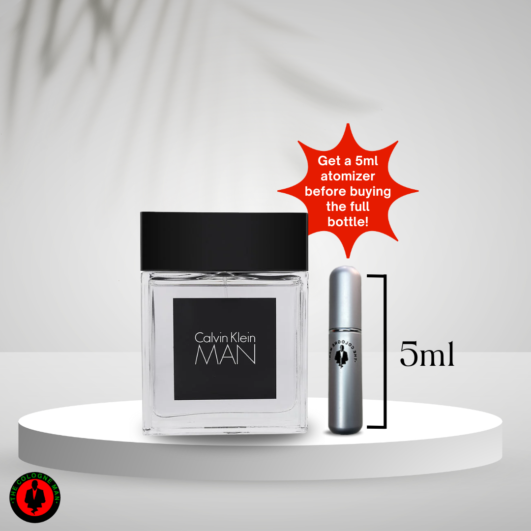 Calvin Klein Man For Men Edt Sp 3.4 Oz Authentic New Box Sealed