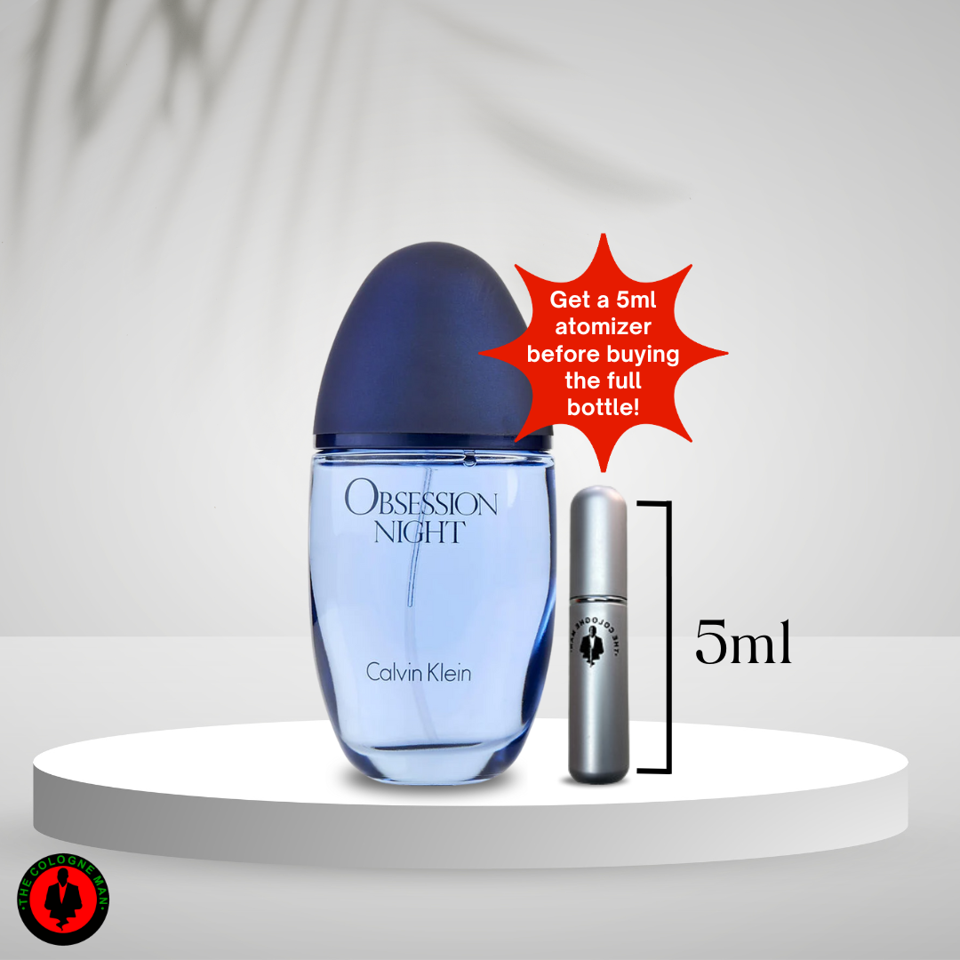 Calvin Klein Obsession Night For Women Edp Sp 3.4 Oz Authentic New Box Sealed