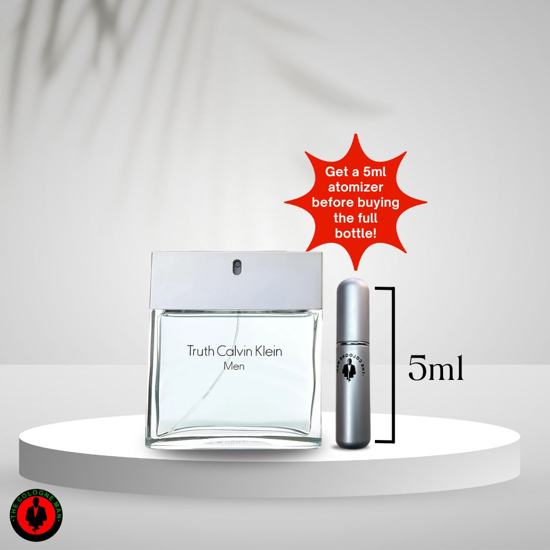 Calvin Klein Truth For Men Edt Sp 3.4 Oz Authentic New Box Sealed
