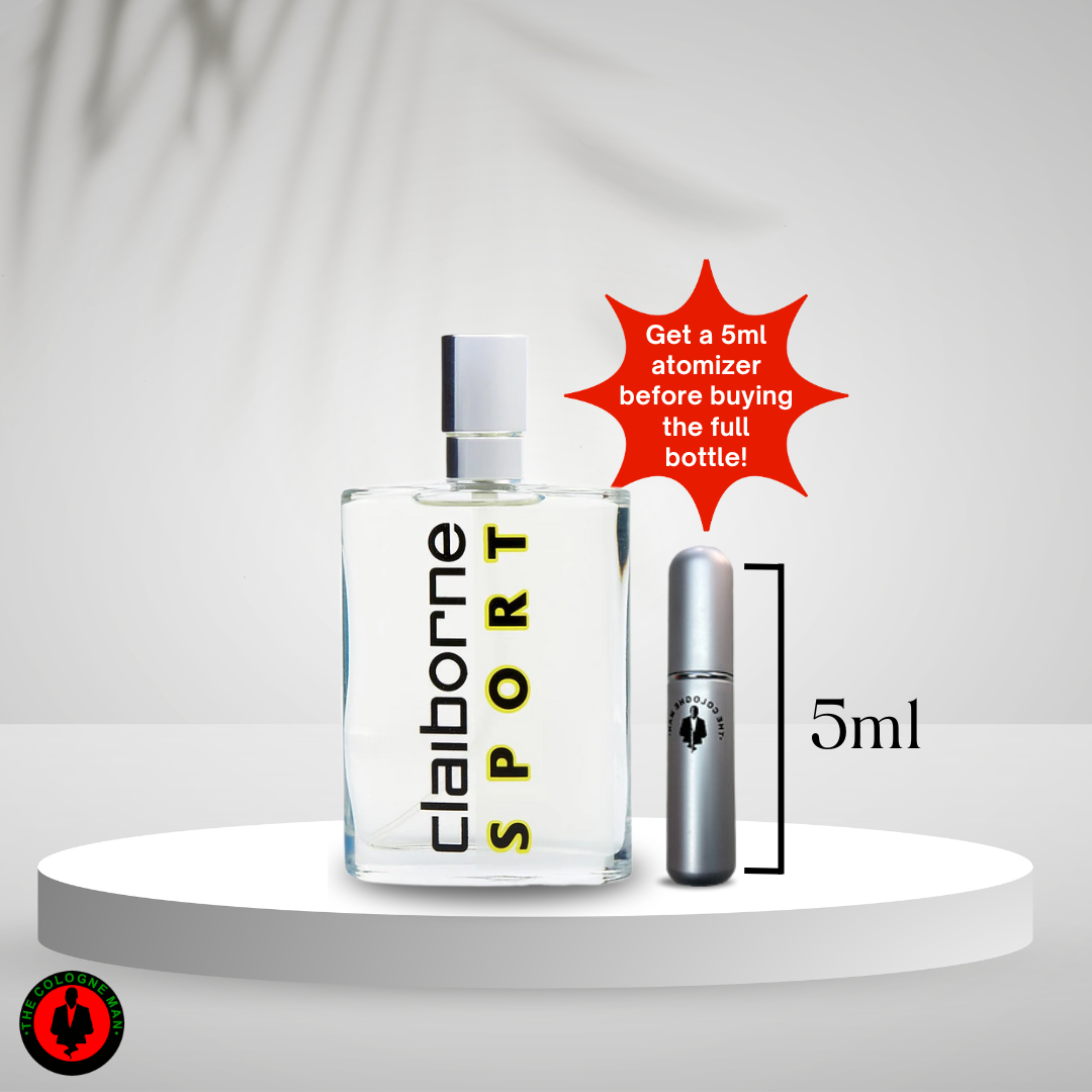 Claiborne Sport For Men Cologne Sp 3.3 Oz Authentic New Box Sealed