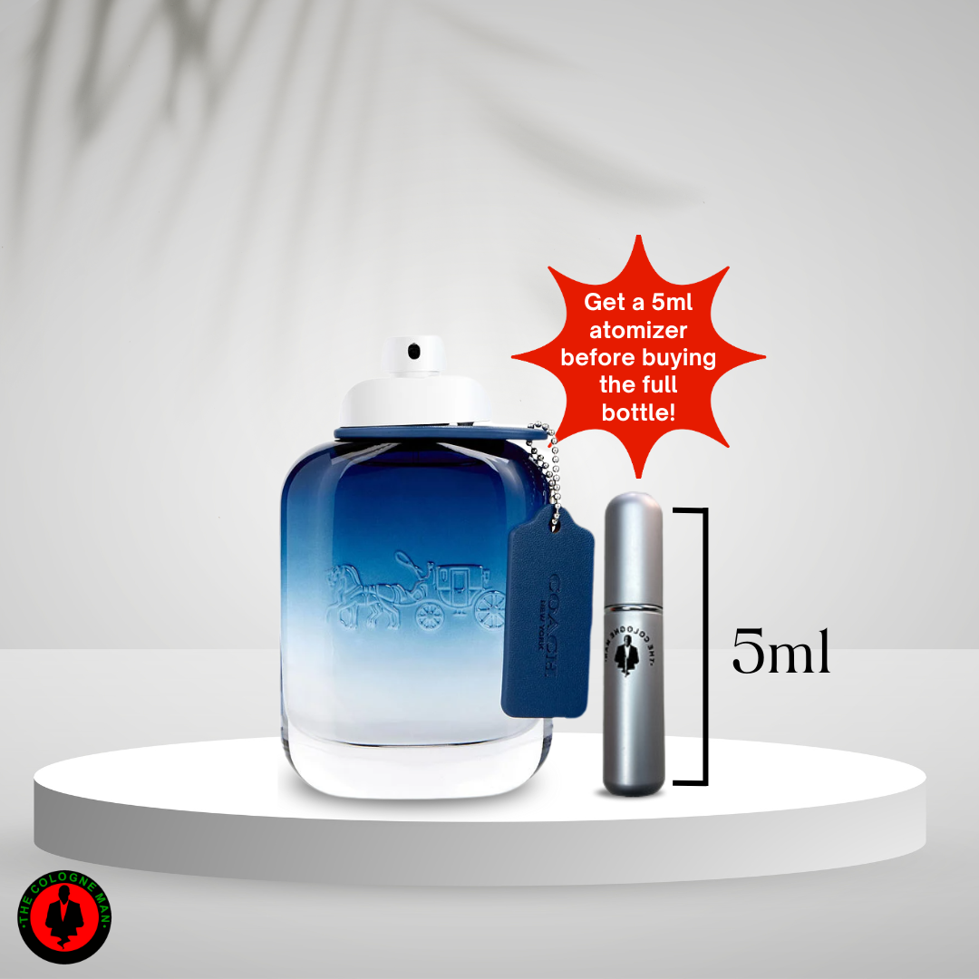 Coach Blue For Men Edt Sp 3.3 Oz Authentic New Box Sealed.