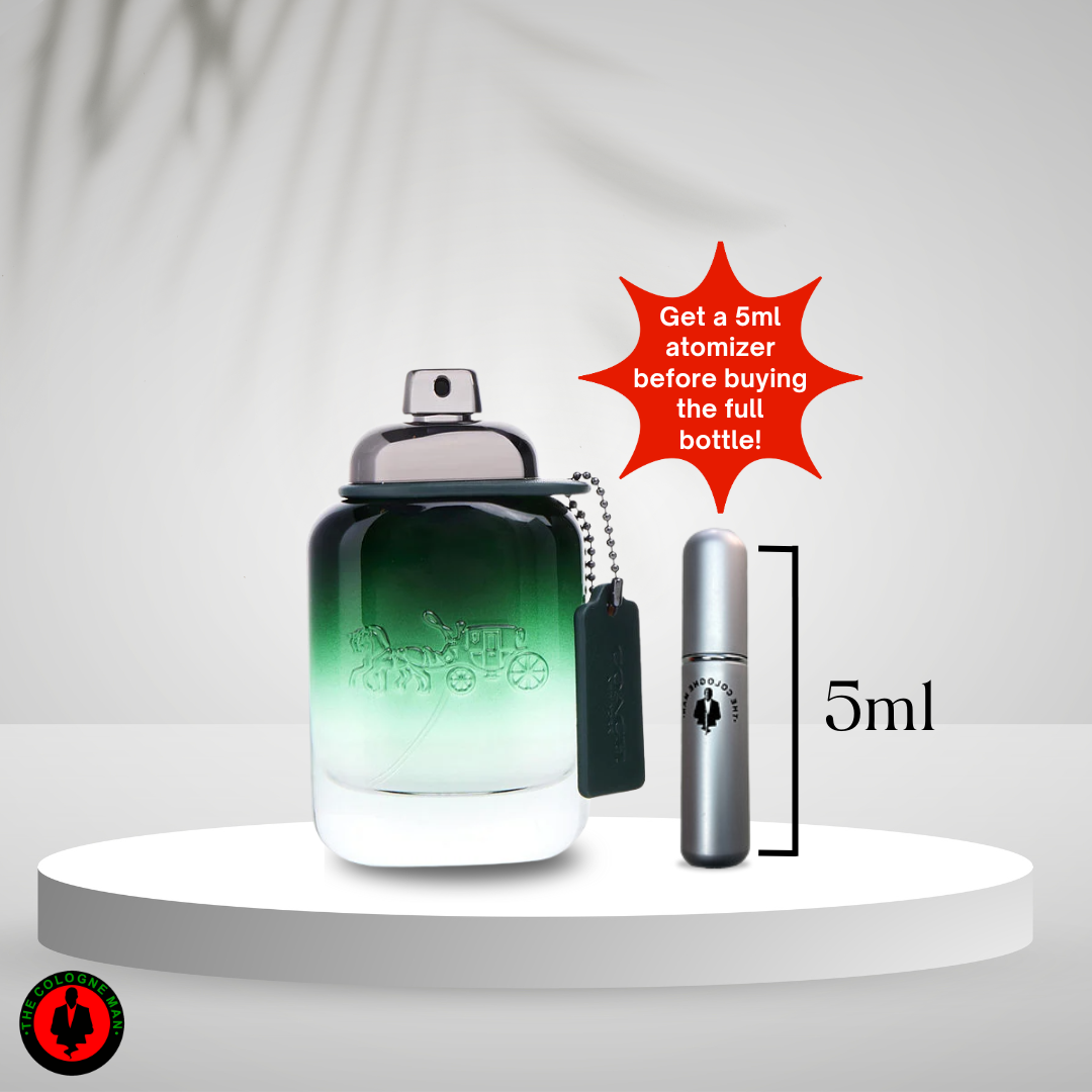 Coach Green For Men Edt Sp 2.0 Oz Authentic New Box Sealed.