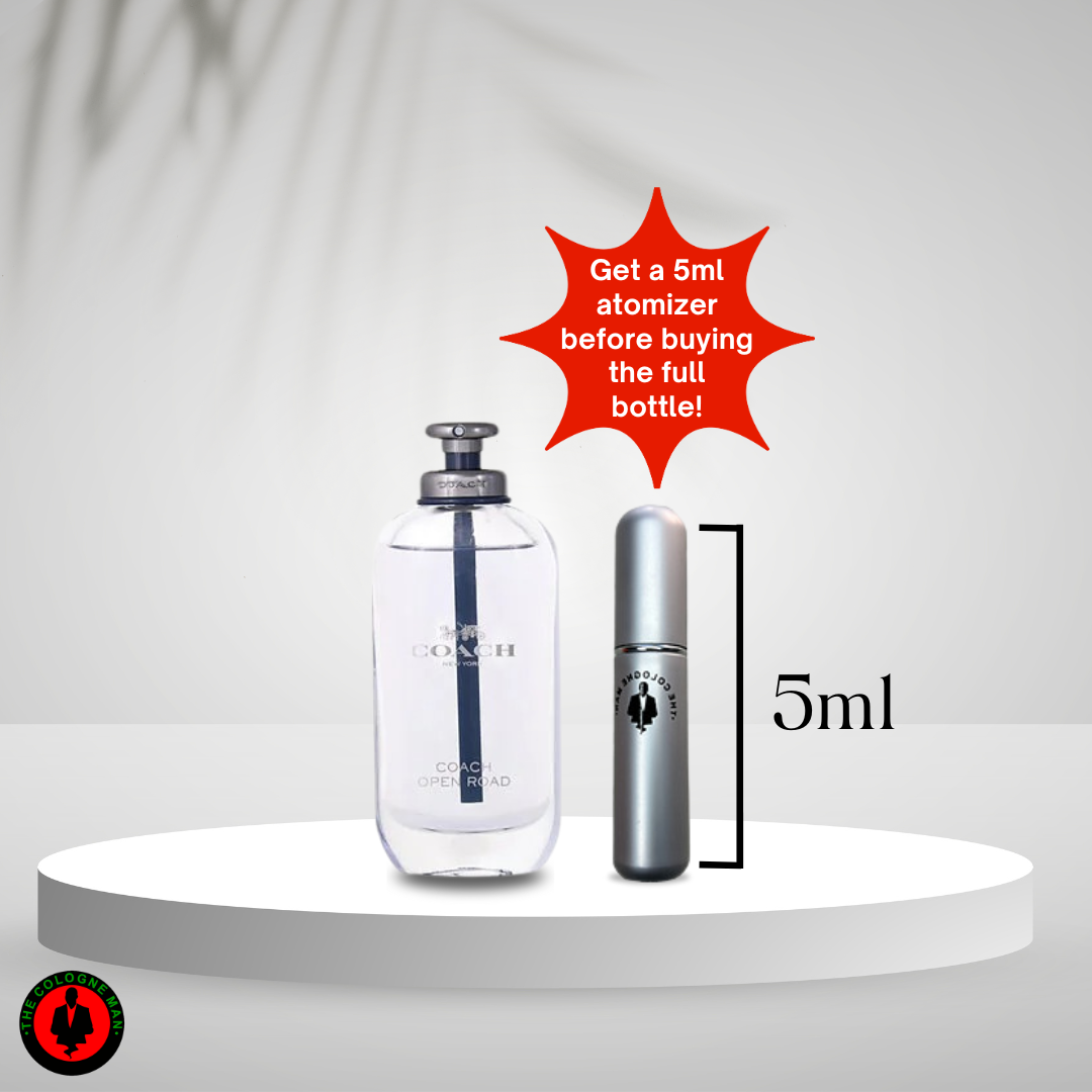 Coach Open Road 3pc Set For Men Edt Sp 3.4, Sg 3.4, Sp 0.5 Oz Authentic Sealed (2)