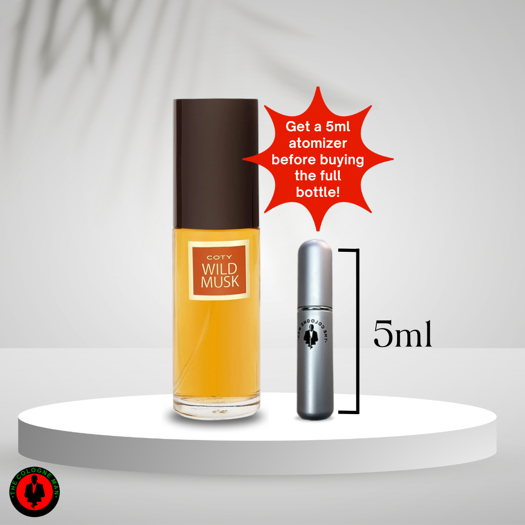 Coty Wild Musk For Women Cologne Sp 1.5 Oz Authentic New Box Sealed (2)