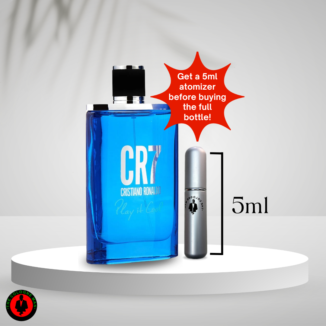 Cristiano Ronaldo Cr7 Play It Cool For Men Edt Sp 3.4 Oz Authentic New Box Sealed (2)