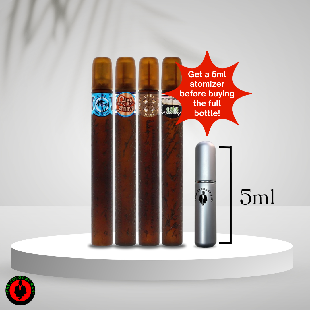 Cuba Latino 4pc Set For Women Edp Cactus, Carnaval, Copacabana, Maya 1.17 Oz Authentic Sealed