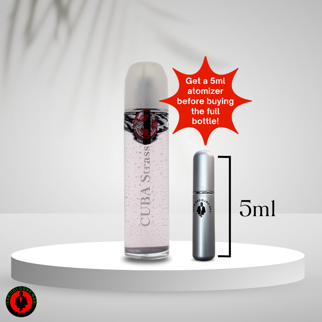 Cuba Strass Zebra For Women Edp Sp 3.3 Oz Authentic New Box Sealed