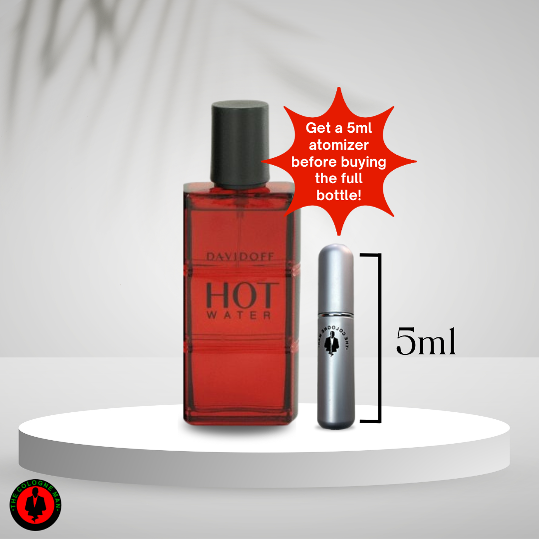 Davidoff Hot Water For Men Edt Sp 2.0 Oz Authentic New Box Sealed