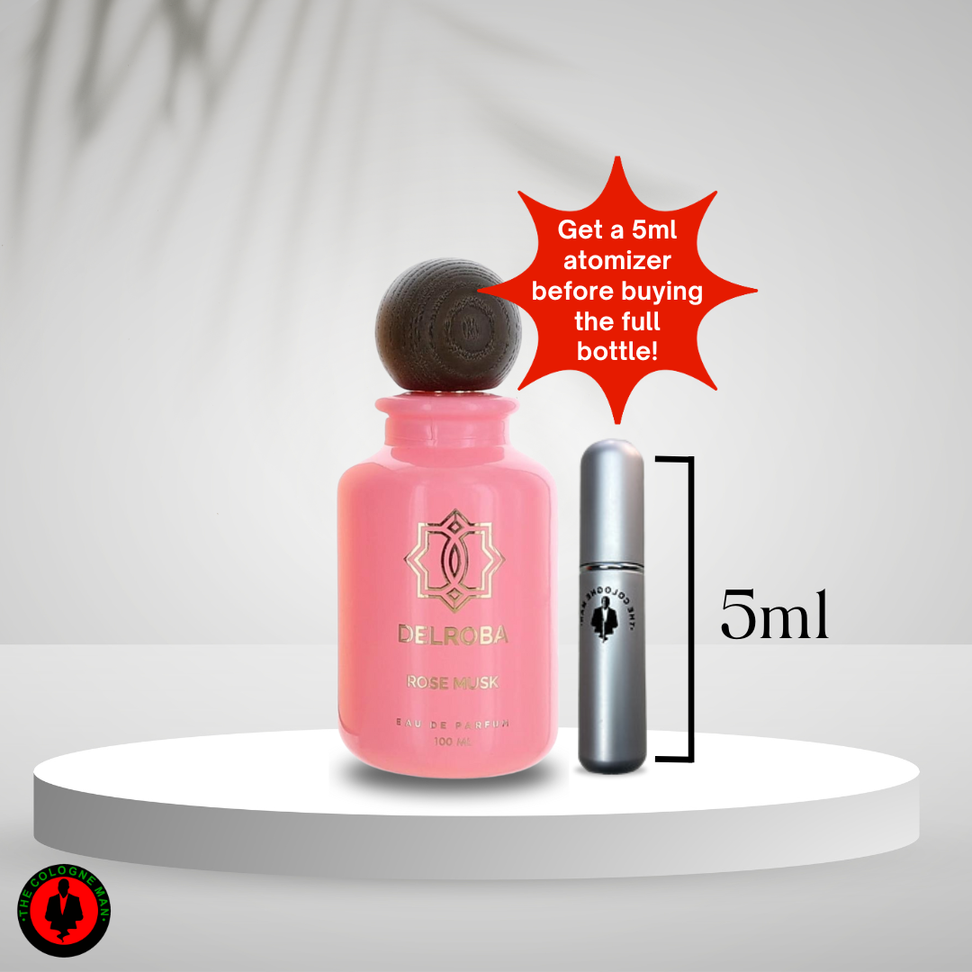 Delroba Rose Musk For Women Edp Sp 3.4 Oz Authentic New Box Sealed