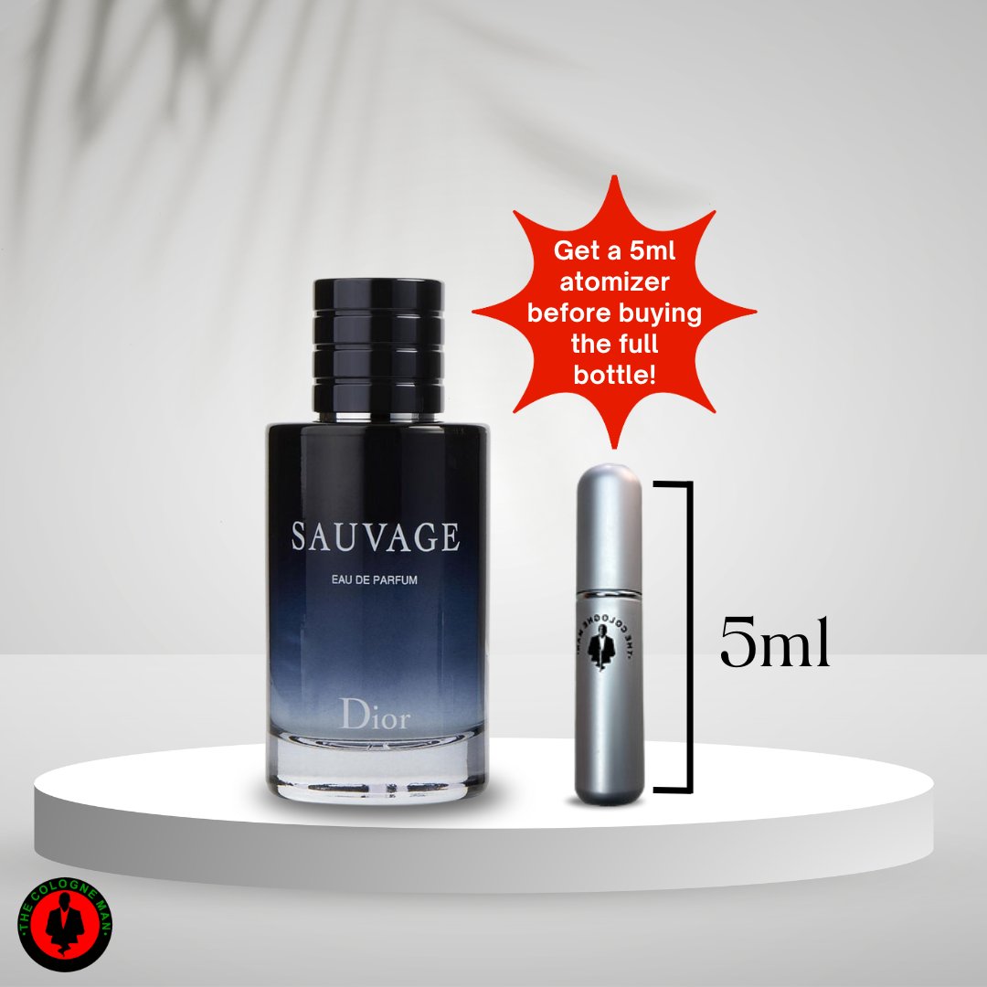 Dior Sauvage For Men Edp Sp 3.4 Oz Authentic New Box Sealed (1)