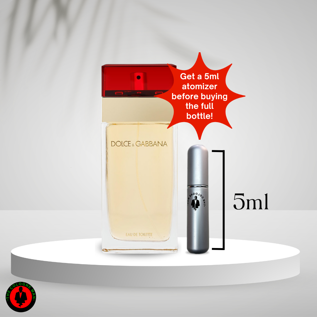 Dolce & Gabbana For Women Edt Sp 3.3 Oz Original Red Box Authentic Sealed