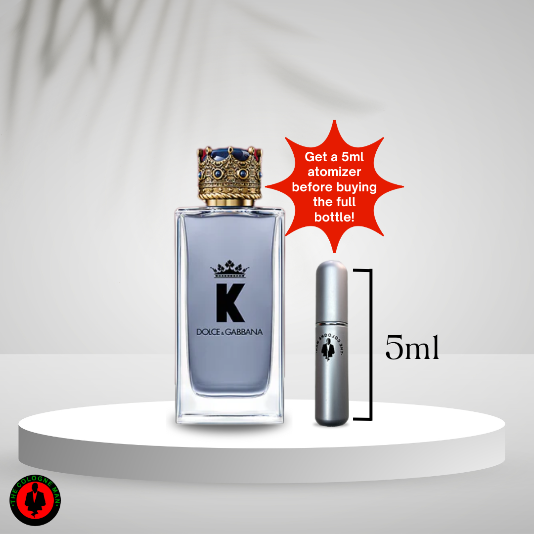 Dolce & Gabbana K 3pc Set For Men Edt Sp 3.3, ASb 1.6, Sg 1.6 Oz Authentic Sealed