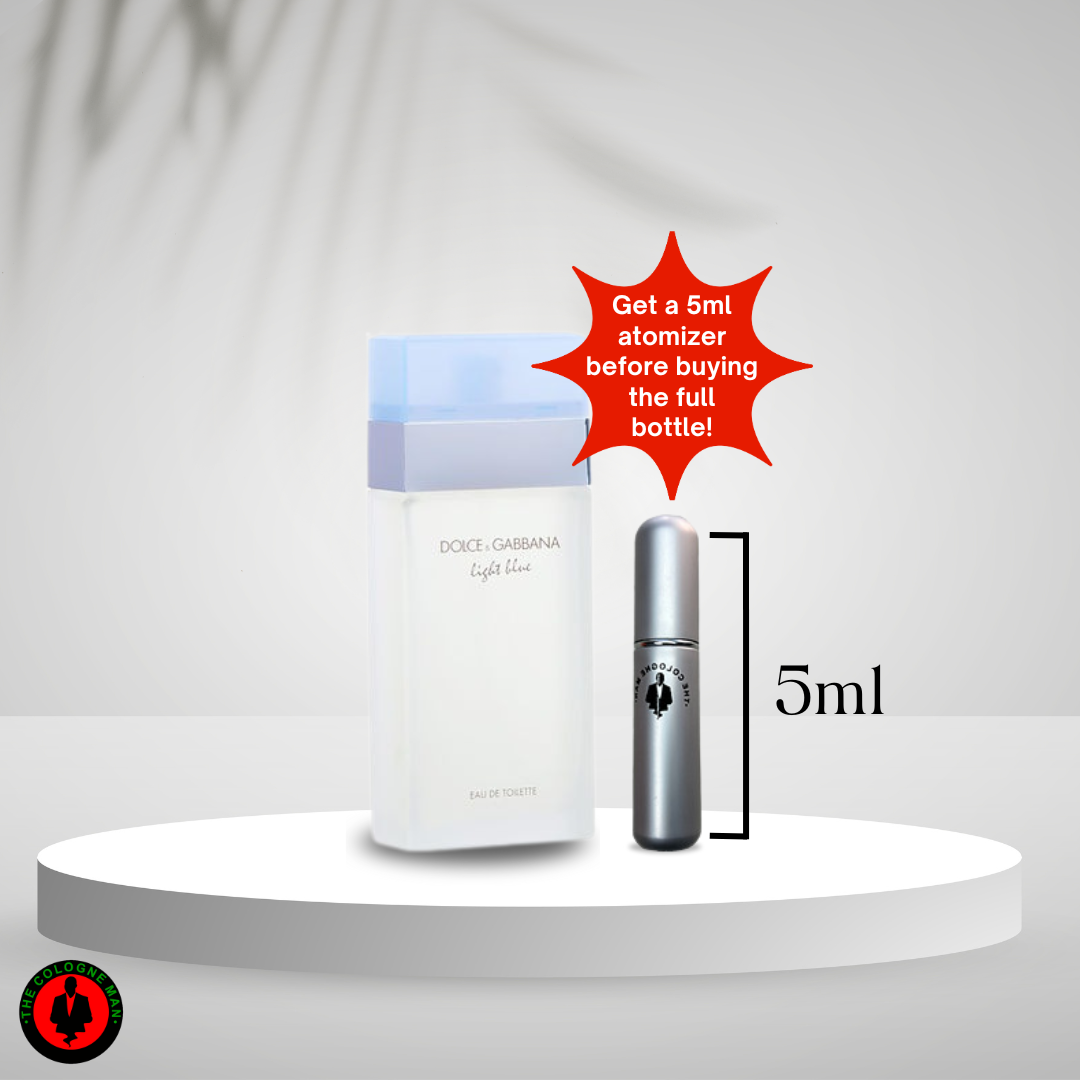 Dolce & Gabbana Light Blue 3pc Set For Women Edt Sp 3.4, Bc1.6, 0.33 Oz Authentic Sealed