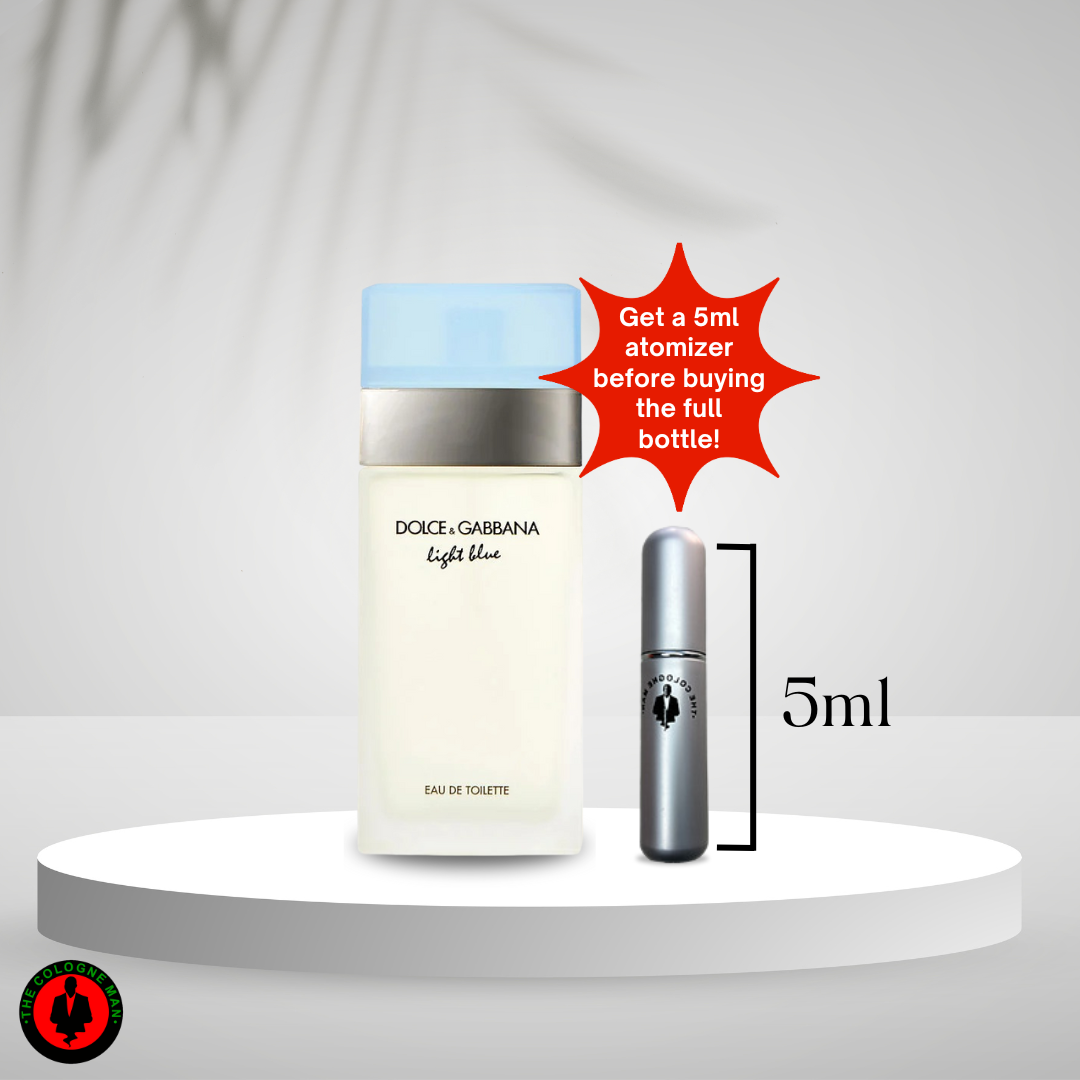 Dolce & Gabbana Light Blue For Women Edt Sp 1.6 Oz Authentic New Box Sealed