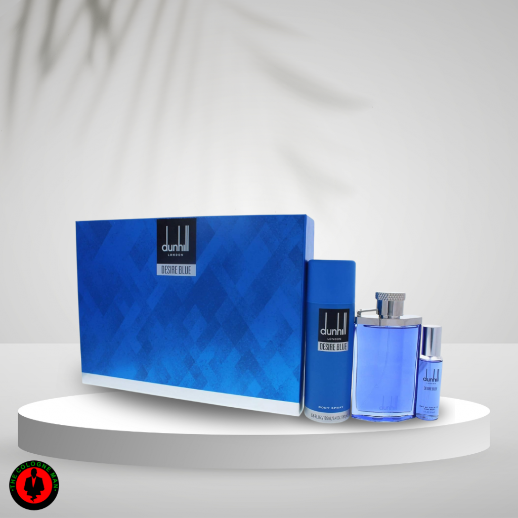 Dunhill Desire Blue 3pc Set For Men Edt Authentic New Box Sealed (2)