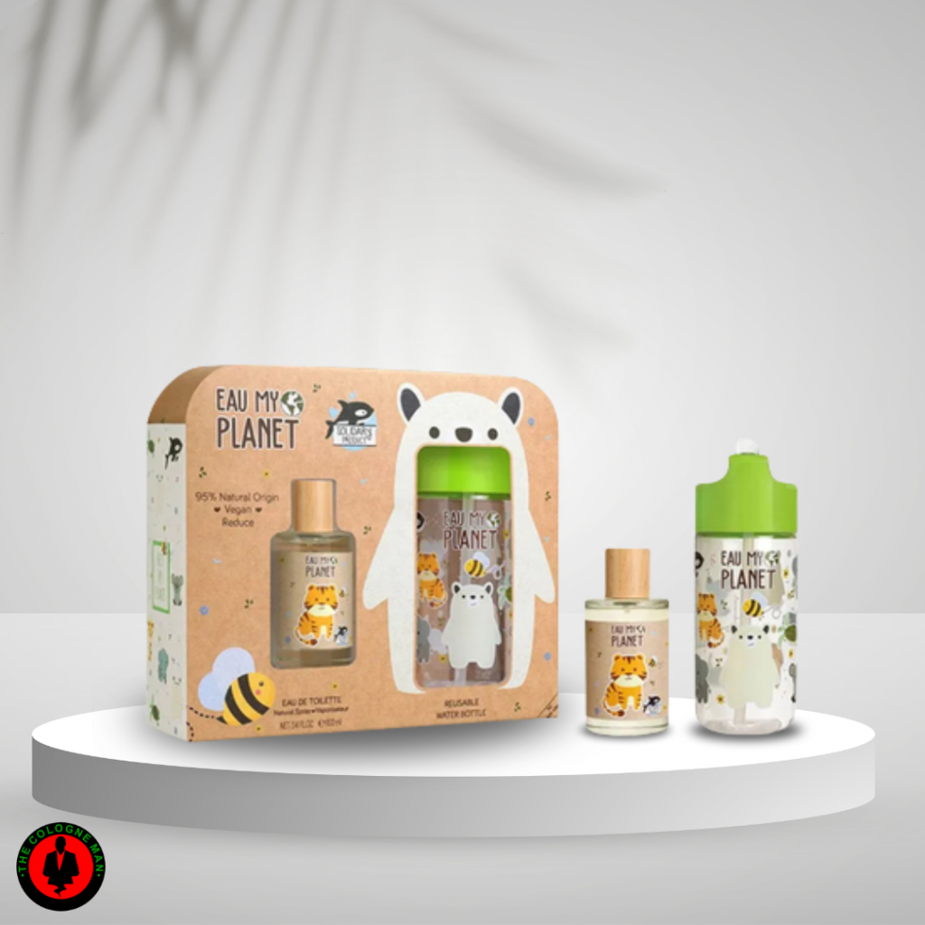 Eau My Planet 2pc Set For Kids Edt Sp 3.4, Water Bottle - 8974 (2)