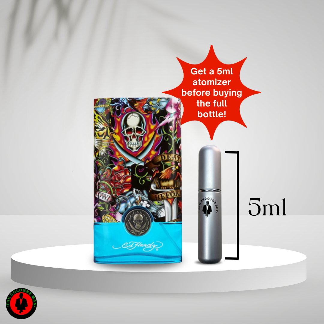 Ed Hardy Hearts And Daggers For Men Edt Sp 3.4 Oz Authentic Sealed (1)